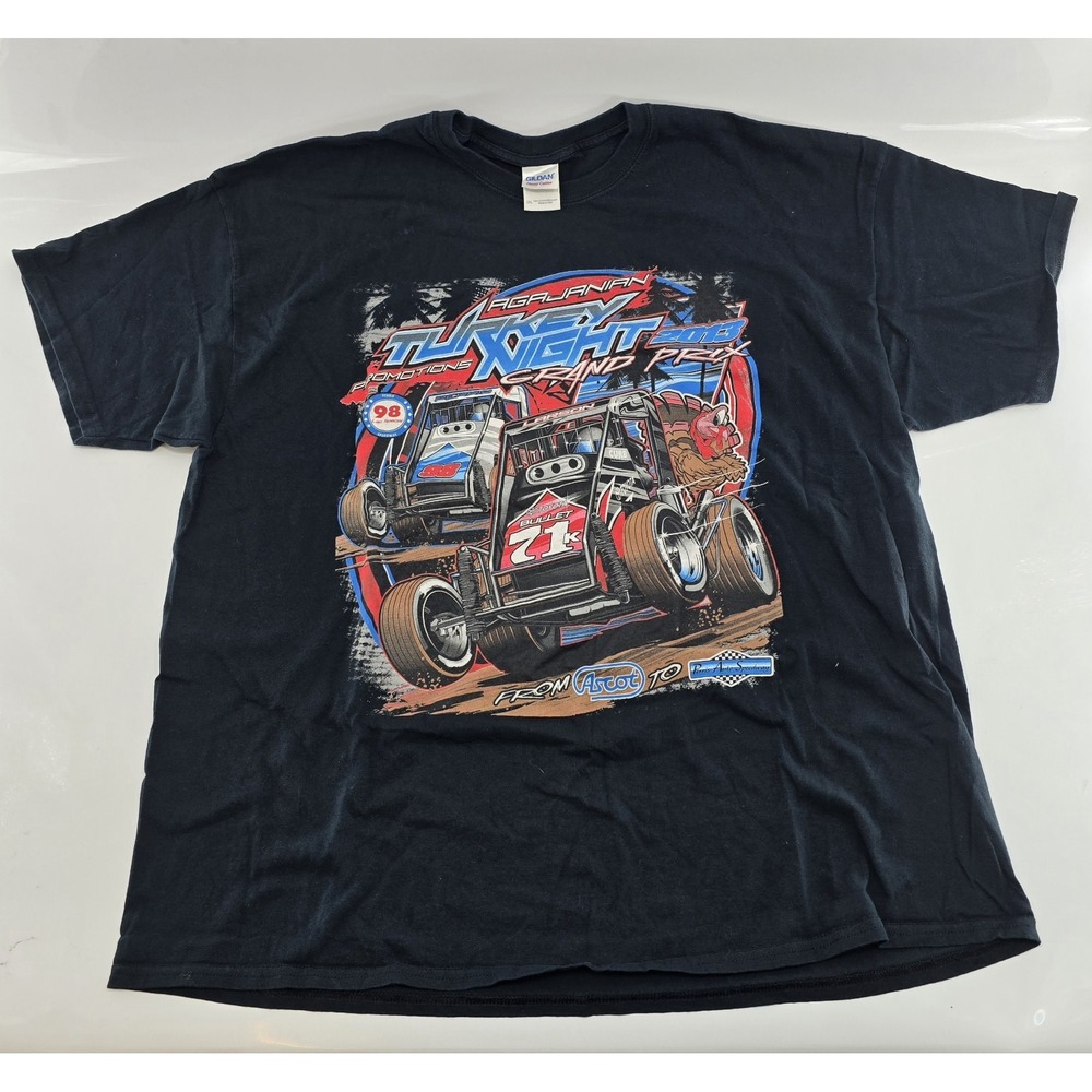 2013 73rd 98 Lap Grand Prix Shirt Men 2XL Turkey Night Racing -Perris Auto Speed